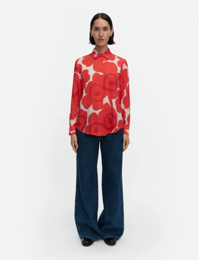 Marimekko Maija Unikko   Red   38
