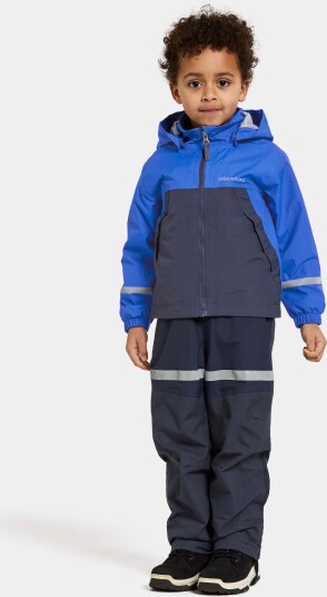 Didriksons Bladet Skalljakke Caribbean Blue 110 Didriksons Bladet Skalljakke Caribbean Blue 110
