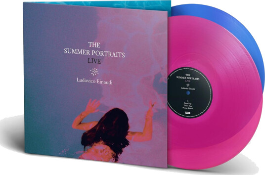 Ludovico Einaudi The Summer Portraits Live Limited Edition Vinyl Transparent Blue Pink