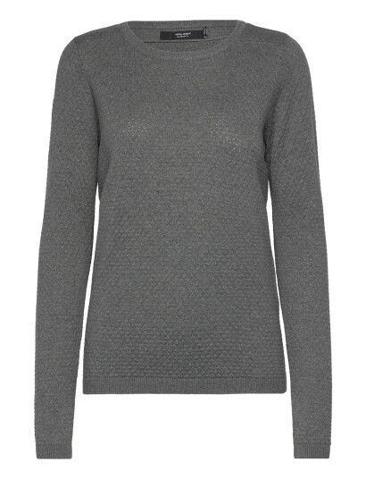 Vero Moda Maternity Vmmcare Structure Ls O-Neck Blou Noos Grey L