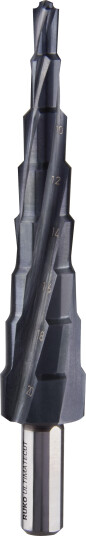 Trappebor HSS-RUnaTec UltimateCut M2 6-20mm Trappebor HSS-RUnaTec UltimateCut M2 6-20mm