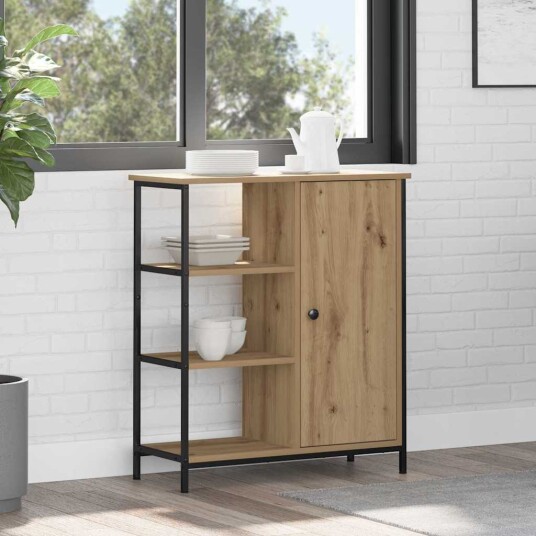 Sideboard Artisan Eik 70x30x80 cm Konstruert Tre Sideboard Artisan Eik 70x30x80 cm Konstruert Tre