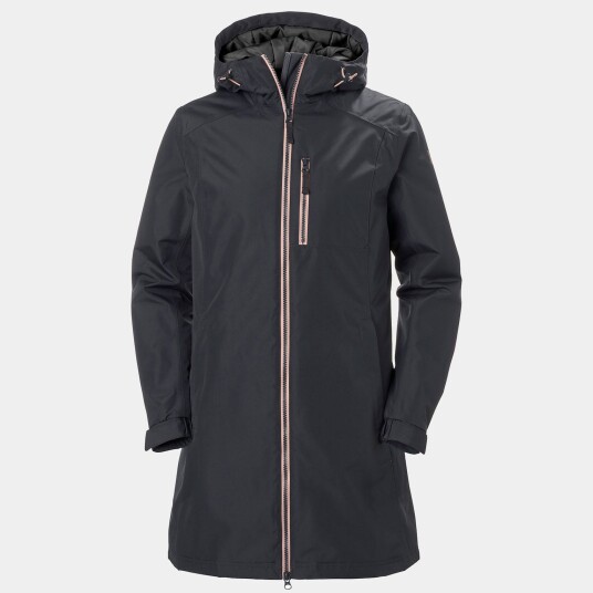 Helly Hansen Dame Lang Belfast Isolert Vinterjakke Grå Xs Helly Hansen Dame Lang Belfast Isolert Vinterjakke Grå Xs