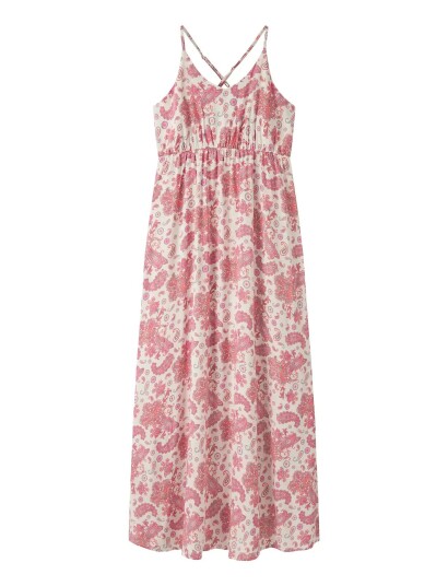LMTD Nlfzandy Maxi Dress Cream 152 LMTD Nlfzandy Maxi Dress Cream 152