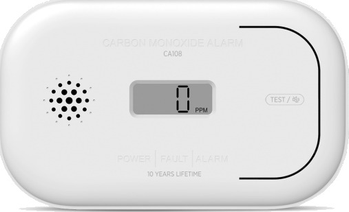 Housegard CA108 Karbonmonoksidvarsler med LCD-display