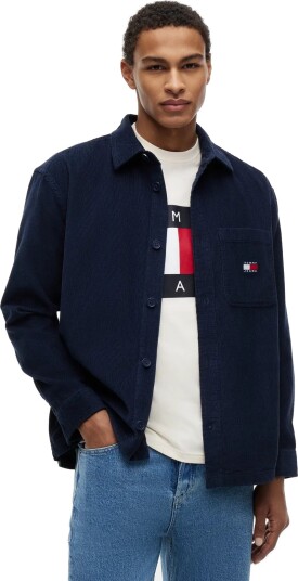 Tommy Jeans Tjm Brick Cord Overshirt Ext Navy XXL Tommy Jeans Tjm Brick Cord Overshirt Ext Navy XXL