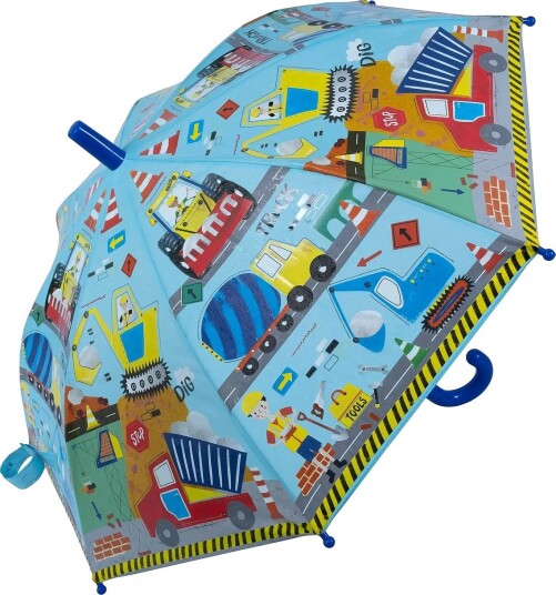 Floss & Rock Construction Colour Changing Umbrella - YELLOW - 66X5X5 Floss & Rock Construction Colour Changing Umbrella - YELLOW - 66X5X5