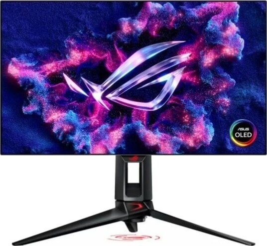 Asus ROG Swift PG27AQDP 27" Gamingskjerm OLED 2560x1440 480Hz HDR G-Sync