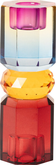 C"est Bon Crystal Candle Holder Multi/patterned H 15CM C"est Bon Crystal Candle Holder Multi/patterned H 15CM