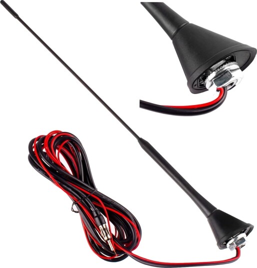 Amio Bilantenne 40Cm Med Ant08 Forsterker