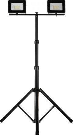 Schmith Led Projektør På Stativ Svart 2X30w 2X2350lm Ip65 6400K Sl S02 Schmith Led Projektør På Stativ Svart 2X30w 2X2350lm Ip65 6400K Sl S02