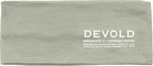 Devold Endurance Merino Light Headband Fog O/S