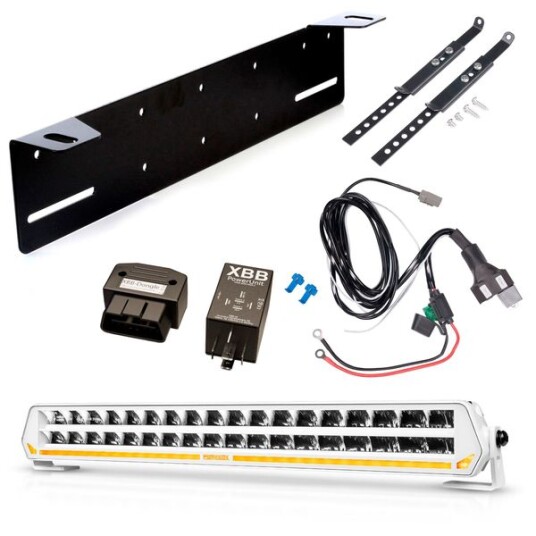 Ekstralys PURELUX Panther S540 Hvit   Rett / 54 cm / 216W / Ref. 30 1 stk   Komplett sett + XBB Dongle og PowerUnit