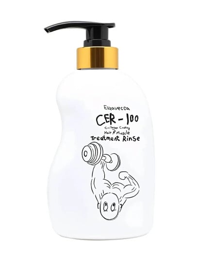 Elizavecca Elizavecca Cer 100 Collagen Coating Hair A+ Muscle Treatment Rinse Nude 500 ML Elizavecca Elizavecca Cer 100 Collagen Coating Hair A+ Muscle Treatment Rinse Nude 500 ML