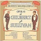 MediaTronixs William Schwenck Gilbert : Operas of Gilbert and Sullivan (D’oyly Carte Opera Pre-Owned