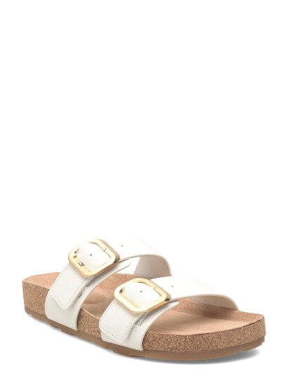 Tommy Hilfiger Th Classic Cork Sandal Leather White 40