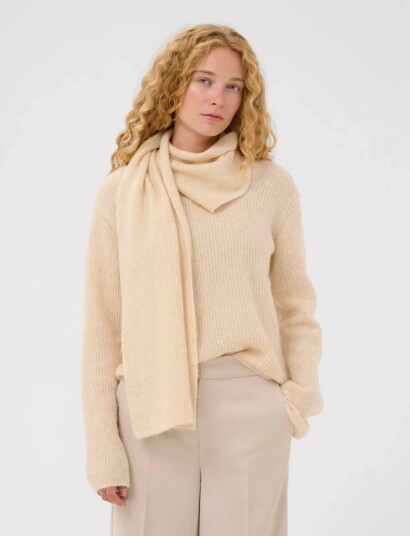 InWear Nuritiw Pullover Cream L InWear Nuritiw Pullover Cream L