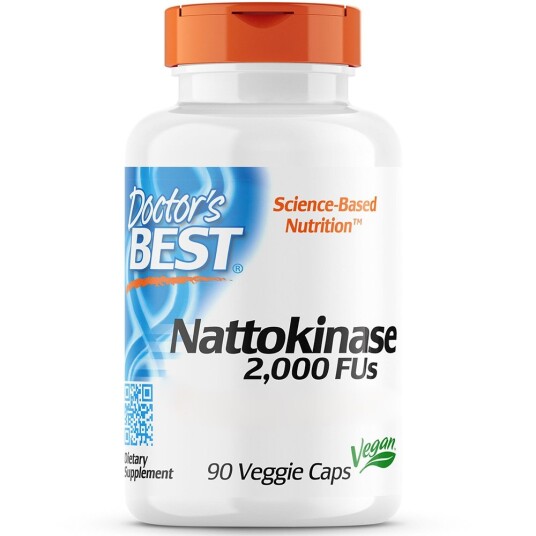 NATTOKINASE 100mg 90 vegetabilske kapsler NATTOKINASE 100mg 90 vegetabilske kapsler