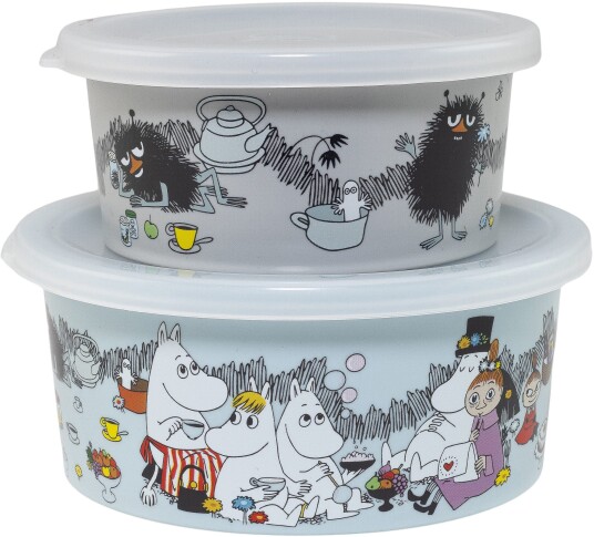 Mummitrollet Snackboks 2-Pack Picknick Stinky Mummitrollet Snackboks 2-Pack Picknick Stinky