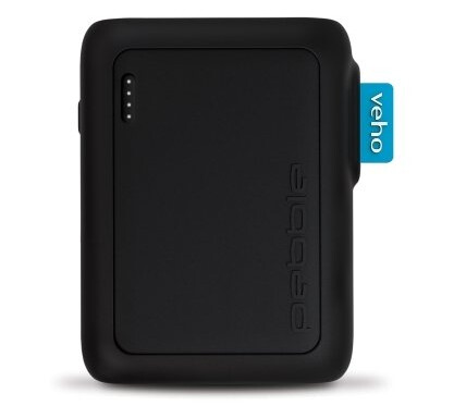 Veho Pebble Pz-12, 10000 Mah, Lithium-Ion (Li-Ion), 3,7 V, Sort