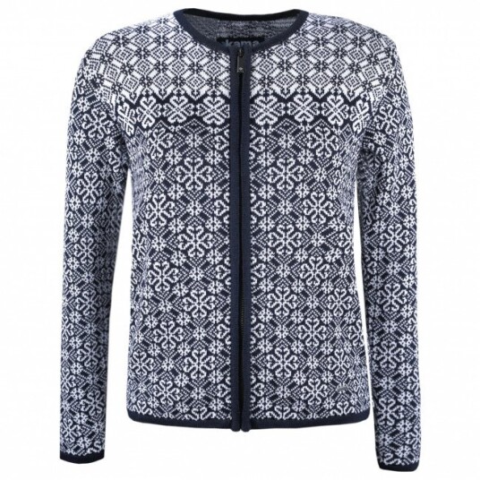 Kama Gerda Merino Sweater Dame Navy