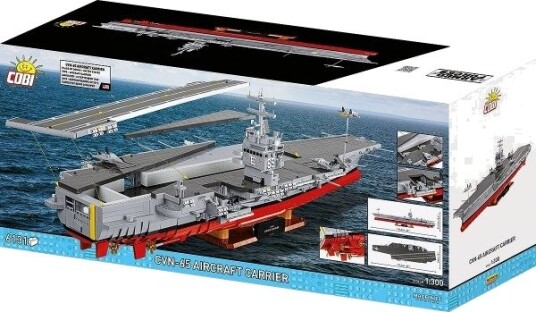 Cobi 4869 Cvn-65 Hangarskipbyggesett, 6131 Stk.