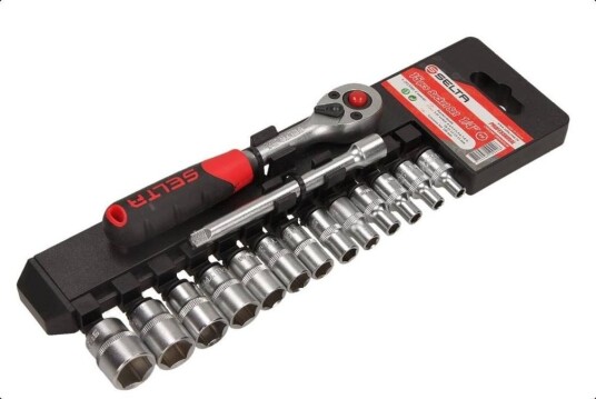 SELTA SE-2515MS Pipenøkkelsett SELTA SE-2515MS Pipenøkkelsett