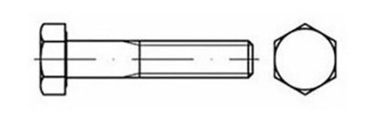 REYHER 040148100140110 Sekskantskrue FZB ISO 4014 14 x 110 mm 50-pakning Innfesting