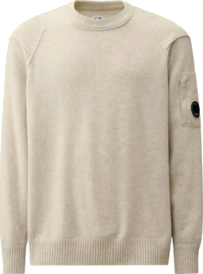 C.p. Company Herre Strikkevarer Beige L,
