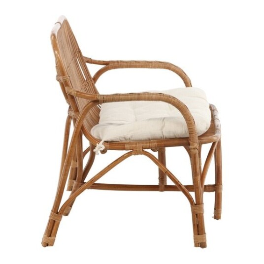 Venture Design Nella 2-setersofa Natur/offwhite Hvit Venture Design Nella 2-setersofa Natur/offwhite Hvit