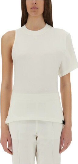 Courrèges Dame Topper Hvit L,