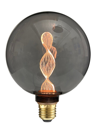 NUD Collection Led Curve - Grey - Ø12.5X16.5CM NUD Collection Led Curve - Grey - Ø12.5X16.5CM