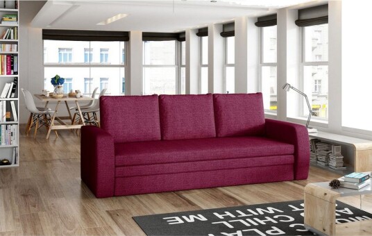 Sofa Eltap Inversa 220x83x89 cm Malmo 63 Rød