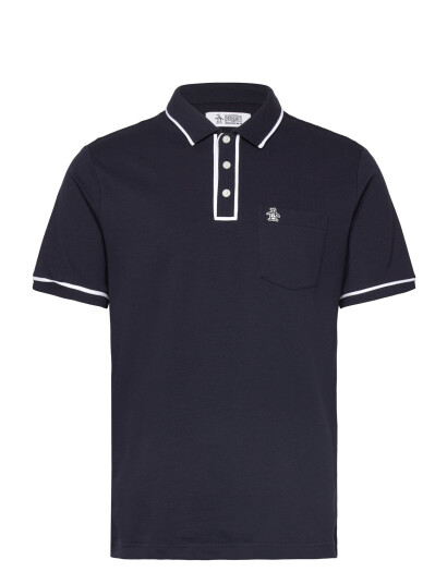 Original Penguin Earl Tncl Piq Sticke - Navy - XL