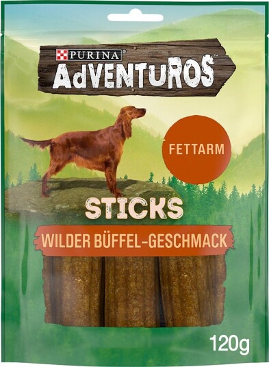 Adventuros Sticks Viltbøffel 2 X 120 G Adventuros Sticks Viltbøffel 2 X 120 G