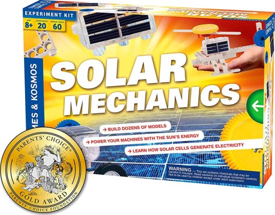 Thames & Kosmos Solenergi Mekanikk Byggesett - 8+ År, 20 Modeller