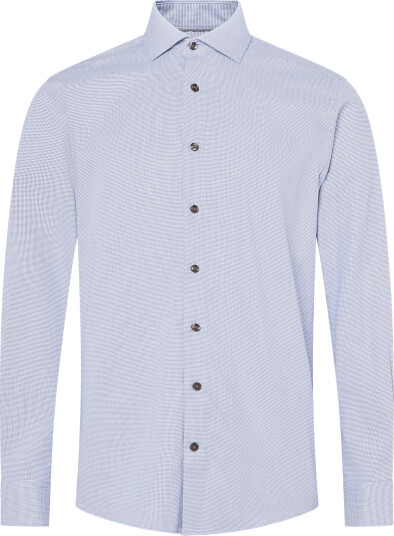 Bruun & Stengade Bs Adler Slim Fit Shirt   Blue   39
