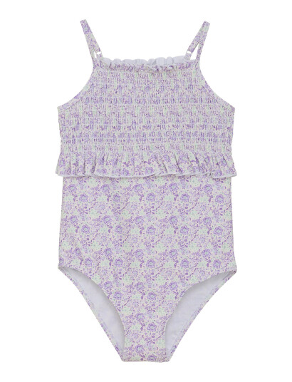 Creamie Swimsuit Flower   Multi/patterned   110/116