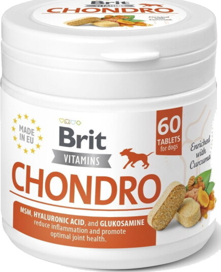 Brit Care Brit Vitamins Chondro 60 Tabletter Brit Care Brit Vitamins Chondro 60 Tabletter