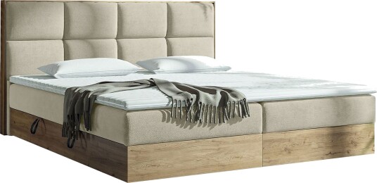 Oppbevaringsseng EUPHORIA 160x200 Beige