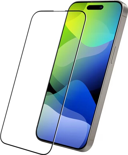 Sandstrøm iPhone 16 Pro Curved Glass skjermbeskytter