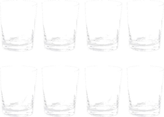Ask Jade Vannglass Twist Klar 280ml 8pk