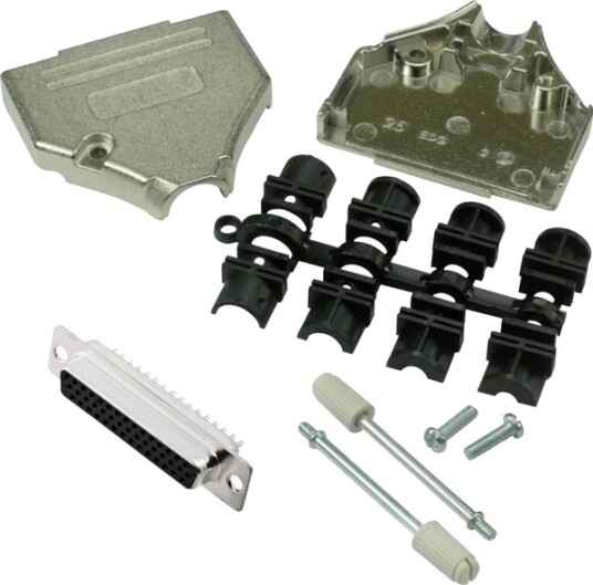 Mh Connectors Mhdtzk25hd44fs K D Sub Hannkontakt Rekke 180° Poltall: 25 Loddekopp 1 Stk