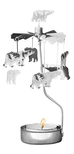 Englespill Isbjørn Sølvfarget 16 cm Englespill Isbjørn Sølvfarget 16 cm