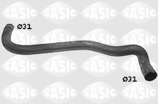 SASIC SWH6821 Radiatorslange SASIC SWH6821 Radiatorslange