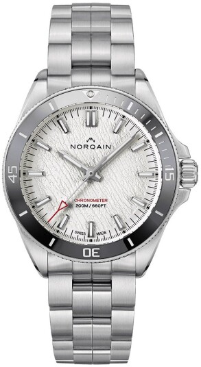 Norqain Herreklokke NN1001SC3CA/GL101.150SS Adventure Hvit/Stål Ø40 Norqain Herreklokke NN1001SC3CA/GL101.150SS Adventure Hvit/Stål Ø40