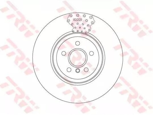 Bremseskive TRW DF6605S