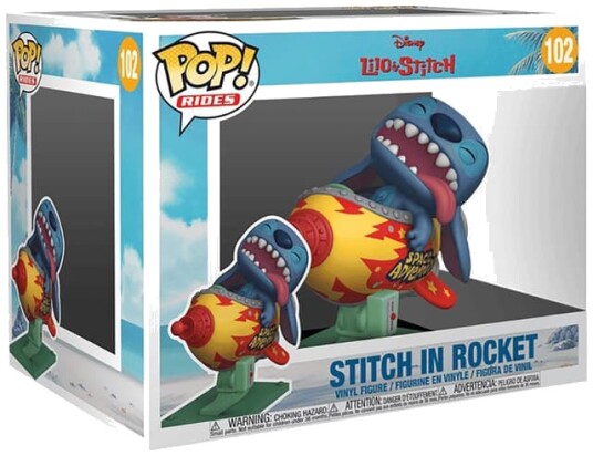 Funko POP Lilo & Stitch Stitch i Rakett 15 cm Figur