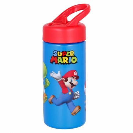 Stor Sipper Water Bottle 410ml Super Mario 088808718-21401 Stor Sipper Water Bottle 410ml Super Mario 088808718-21401