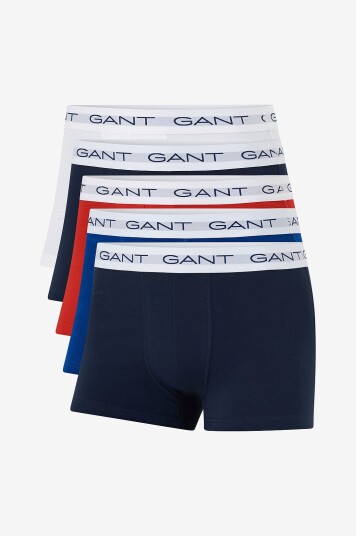 Gant Boksershorts Trunk 5 pakning Flerfarget